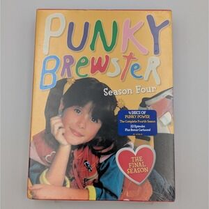 Punky Brewster: Season Four The Final Season (DVD, 2008) 22 episodes Sealed